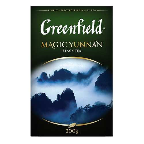 Чай черный листовой Greenfield Magic Yunnan 200 г в Магнит