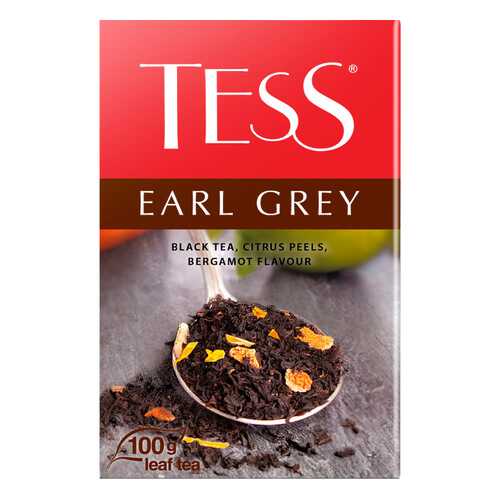 Чай черный листовой Tess Earl Gray 100 г в Магнит