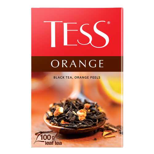 Чай черный листовой Tess Orange 100 г в Магнит