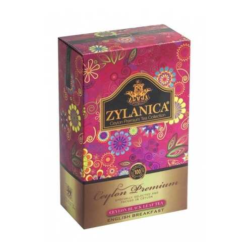 Чай черный листовой Zylanica ceylon premium collection английский завтрак FBOP 100 г в Магнит