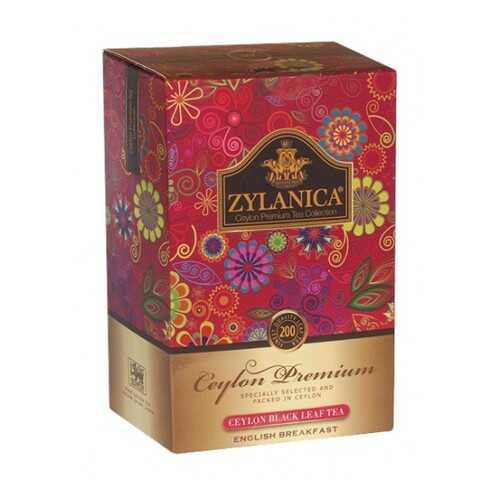 Чай черный листовой Zylanica ceylon premium collection английский завтрак FBOP 200 г в Магнит