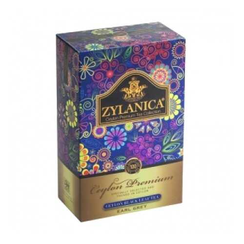 Чай черный листовой Zylanica ceylon premium collection бергамот FBOP 100 г в Магнит