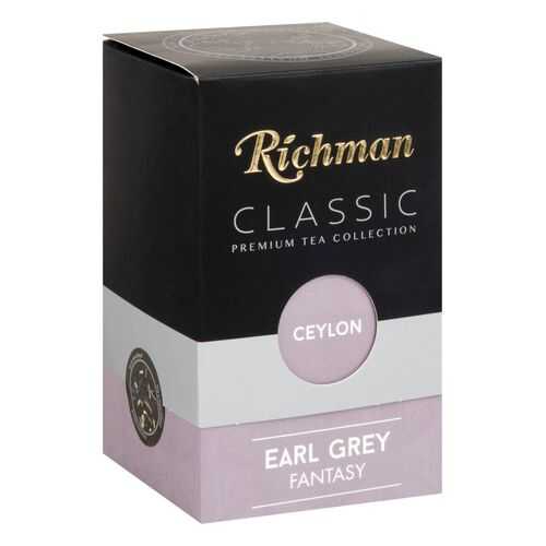 Чай черный Richman ceylon earl grey 100 в Магнит