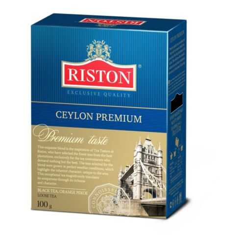 Чай черный Riston ceylon premium 100 г в Магнит