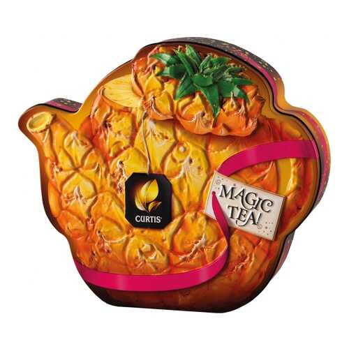 Чай Curtis Drink Me! Pineapple Teapot зеленый листовой с добавками 70 г в Магнит