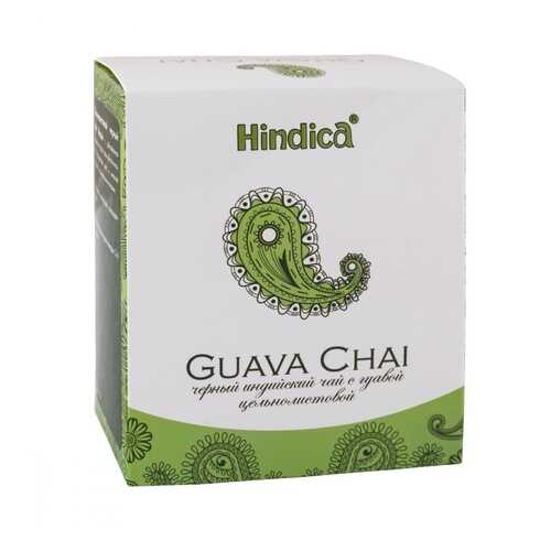 Чай Hindica Guava Chai черный листовой с гуавой 70 г в Магнит