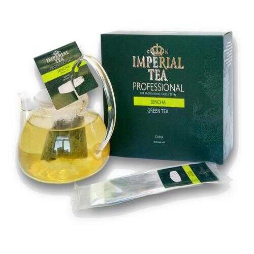 Чай Imperial Tea Professional Сенча зеленый мелколистовой 20 сашетов в Магнит