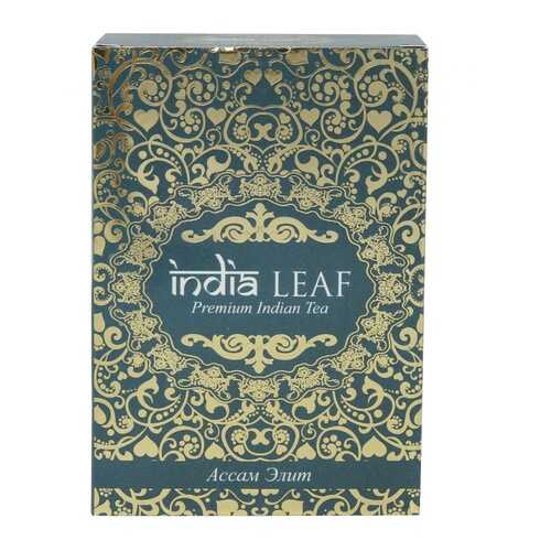 Чай India leaf Ассам элит, черный среднелистовой, 100 гр в Магнит