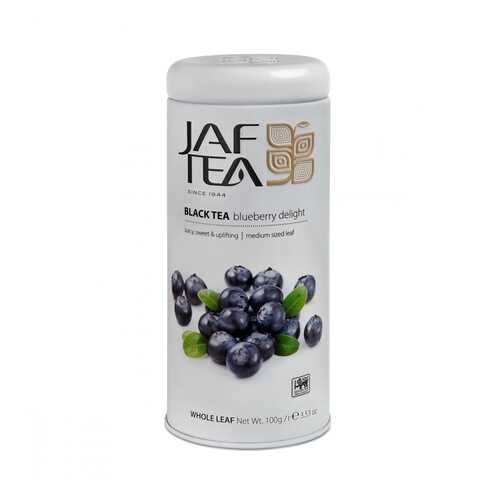 Чай Jaf Tea Blueberry Delight черный с голубикой 100 г в Магнит