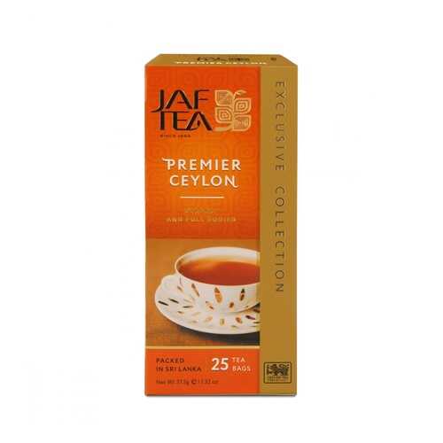 Чай Jaf Tea Premier Ceylon черный 25 пакетиков в Магнит