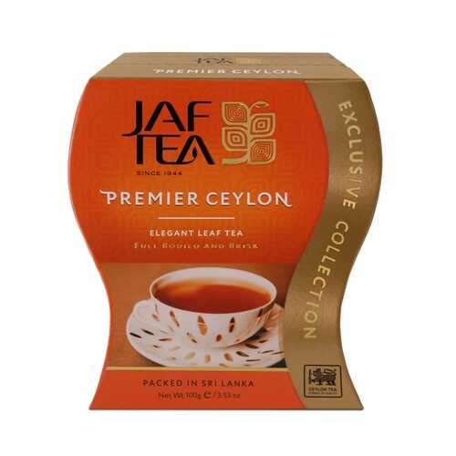 Чай Jaf Tea Premier Ceylon черный листовой FBOP 100 г в Магнит