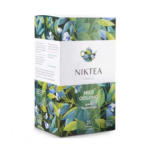 Чай Niktea Milk Oolong молочный улун 25 пакетиков в Магнит