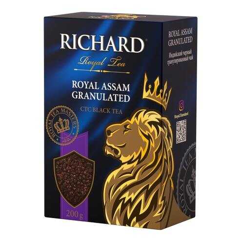 Чай Richard Royal Assam Granulated черный ганулированный 200 г в Магнит