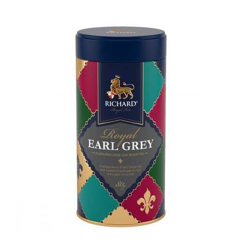 Чай Richard Royal Earl Grey черный листовой 80 г в Магнит