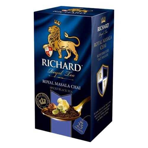 Чай Richard Royal Masala Chai черный с добавками 25 пакетиков в Магнит