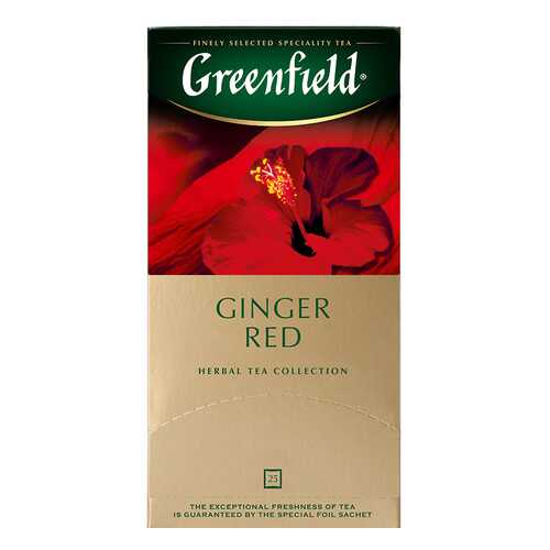 Чай травяной Greenfield Ginger Red 25 пакетиков в Магнит