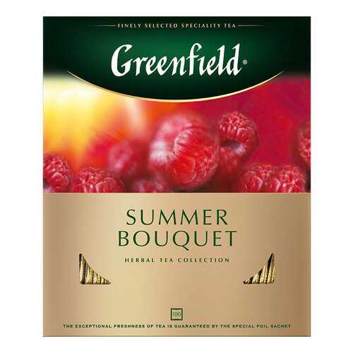 Чай травяной Greenfield Summer Bouquet 100 пакетиков в Магнит