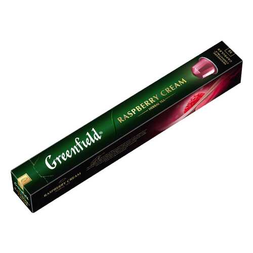 Чай травяной в капсулах Greenfield Raspberry Cream 10 капсул в Магнит