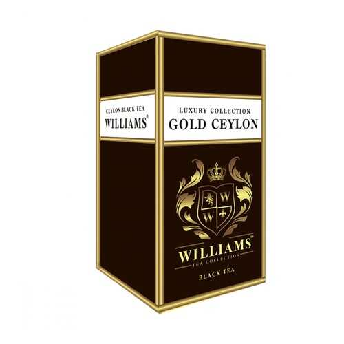 Чай Williams Gold Ceylon черный 150 г в Магнит