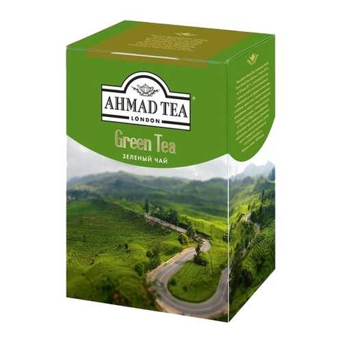 Чай зеленый Ahmad Tea листовой 100 г в Магнит