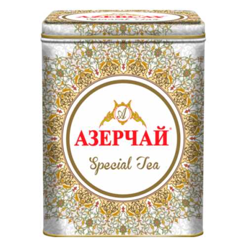 Чай зеленый Азерчай листовой special с белым узором 200 г в Магнит