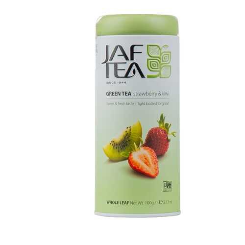 Чай зеленый JAF TEA Strawberry Kiwi с ароматом клубники и киви 100г Шри-Ланка в Магнит