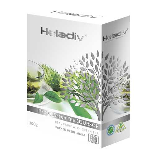 Чай зеленый листовой Heladiv soursop green tea 100 г в Магнит