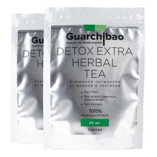 GUARCHIBAO DETOX EXTRA HERBAL TEA набор из 2 упаковок чая для детокса Саусеп в Магнит