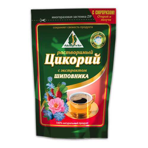 Цикорий Айсберг и Ко с экстрактом шиповника м/у 100 г в Магнит