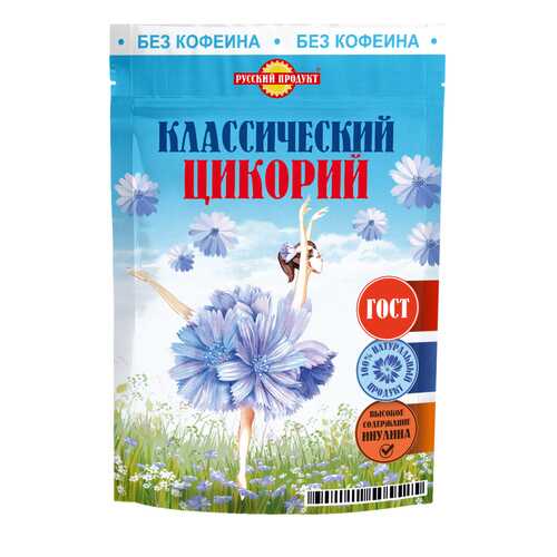 Цикорий натуральный растворимый порошкообразный Русский Продукт 85 г в Магнит