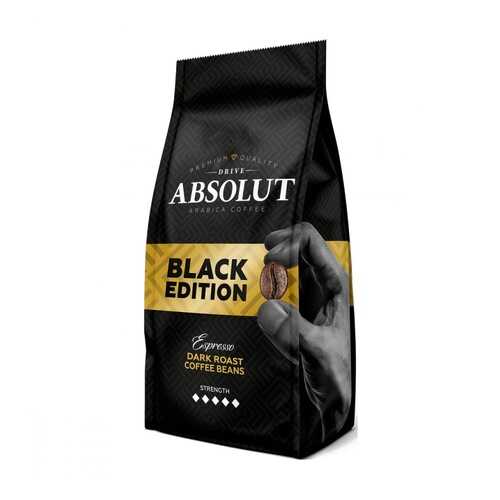 Кофе Absolut Drive black edition в зернах 1000 г в Магнит