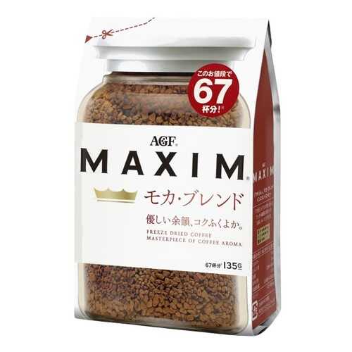 Кофе AGF Maxim растворимый moka blend 135 г в Магнит