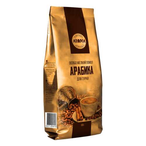 Кофе Aroma Арабика для турки, молотый, 100 гр в Магнит