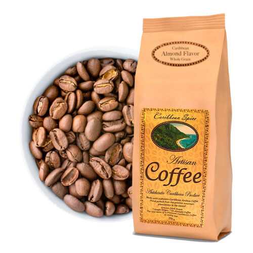 Кофе Caribbean Spice Artisan Kosher Coffee Almond Grain в зернах миндаль 250 г в Магнит