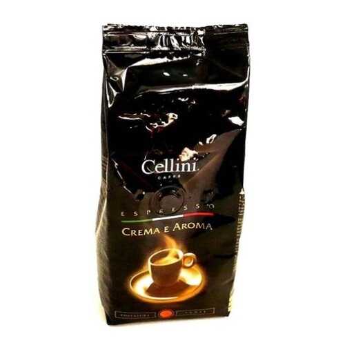 Кофе Cellini crema speciale итальянский оригинальный жаренный в зернах 1 кг в Магнит