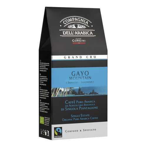 Кофе Compagnia Dell'Arabica Gayo Mountain Sumatra Indonesia молотый 250 г в Магнит