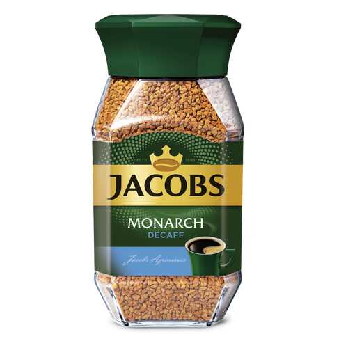 Кофе Jacobs monarch decaf без кофеина 95 г в Магнит