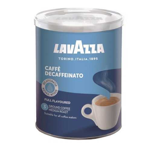 Кофе Lavazza Caffe Decaffeinato молотый 250 г в Магнит