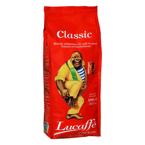 Кофе Lucaffe Classic в зернах 1 кг в Магнит