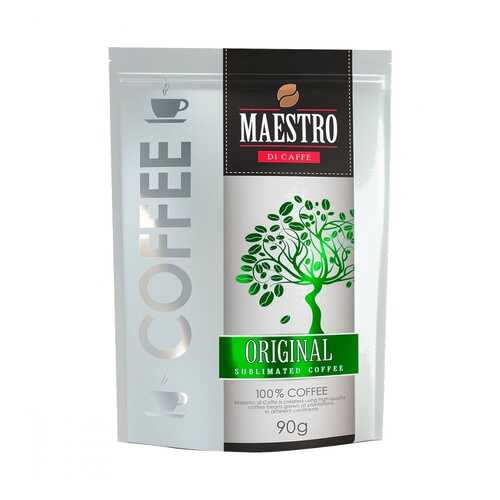 Кофе Maestro Di Caffe Original растворимый 90 г в Магнит