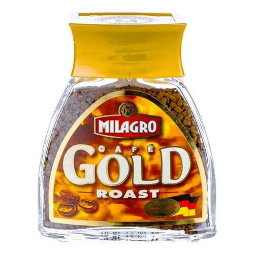 Кофе Milagro Gold Roast, растворимый, 50 гр в Магнит