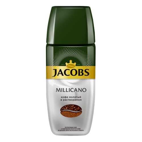 Кофе молотый в растворимом Jacobs millicano 190 г в Магнит