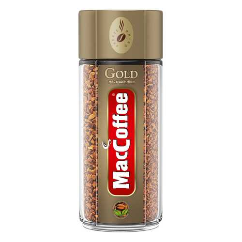 Кофе натуральный растворимый сублимированный MacCoffee Gold, ст/б 100г*6 в Магнит