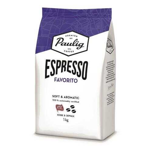 Кофе Paulig espresso favorito в зернах 1 кг в Магнит