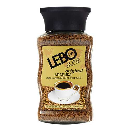 Кофе растворимый Lebo original 100 г в Магнит