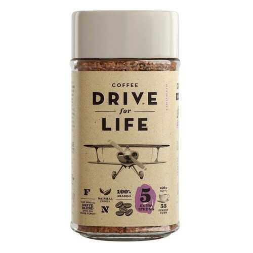 Кофе растворимый живой Drive for Life extra strong 100 г в Магнит