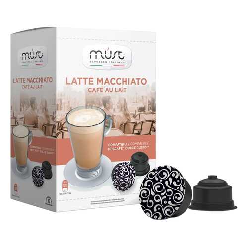 Кофе в капсулах Must latte macchiato 16 капсул в Магнит