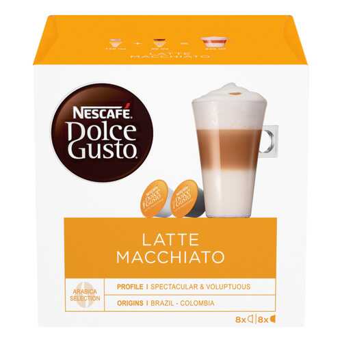 Кофе в капсулах Nescafe Dolce Gusto latte macchiato 16 капсул в Магнит