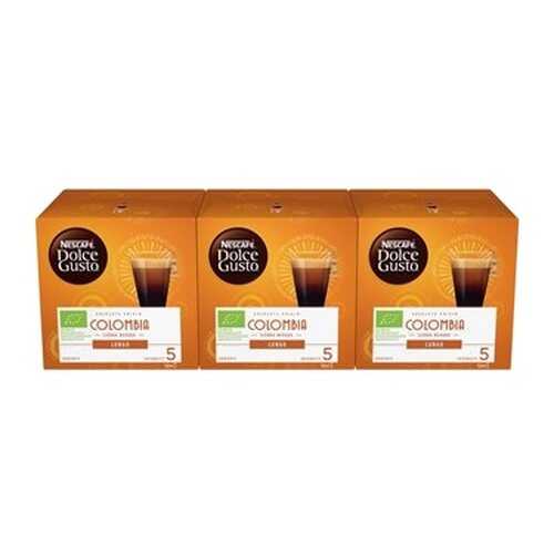 Кофе в капсулах Nescafe Dolce Gusto Лунго Колумбия 3 штуки по 12 капсул в Магнит