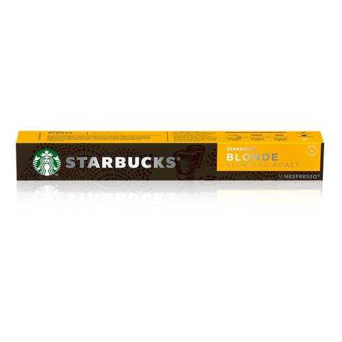 Кофе в капсулах Starbucks Blonde Espresso Roast стандарта Nespresso 10 шт в Магнит